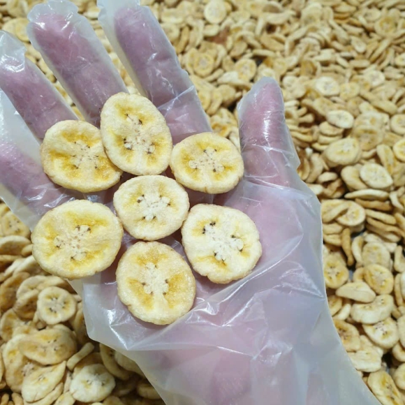 Chuối Sấy An Food phiên bản Túi Zip Không đường Hương vị tự nhiên