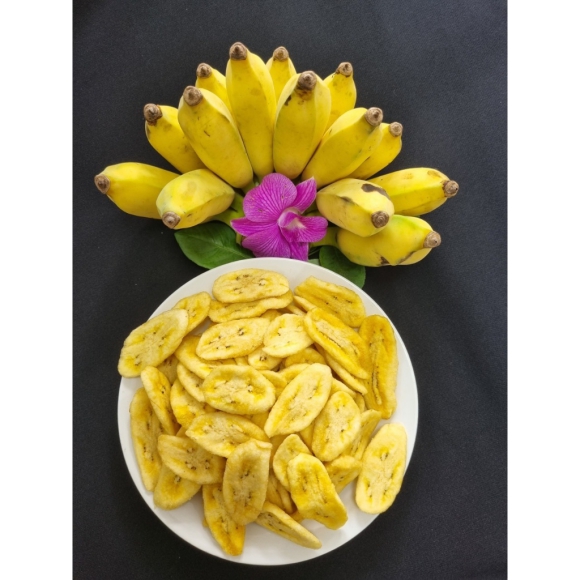 Chuối Sấy An Food phiên bản Túi Zip Không đường Hương vị tự nhiên